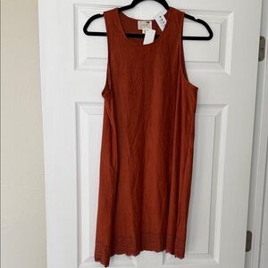 Terracotta Mini Dress